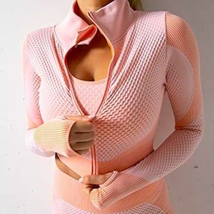 Two Piece Pink Workout Set